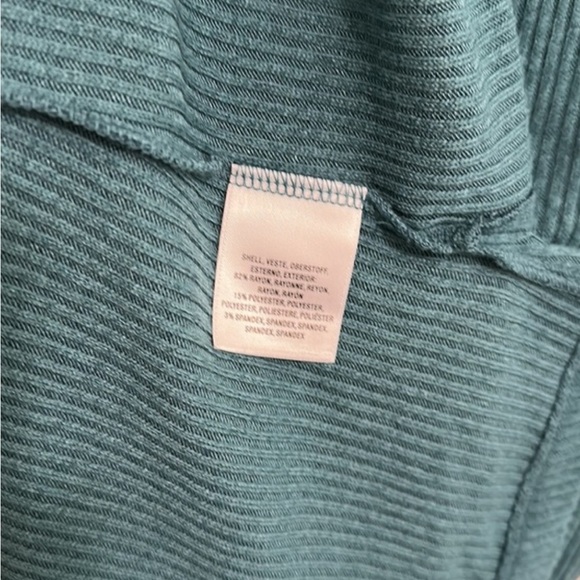 Vanessa Virginia Anthropologie Blue Cowl Neck Sleeveless Sweater Small - Picture 7 of 7